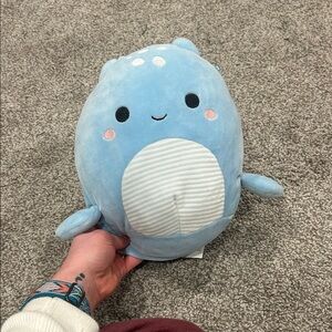 Squishmallows Light Blue Fish Plush